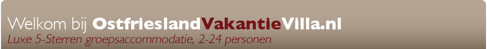 Ostfriesland Vakantie Villa's